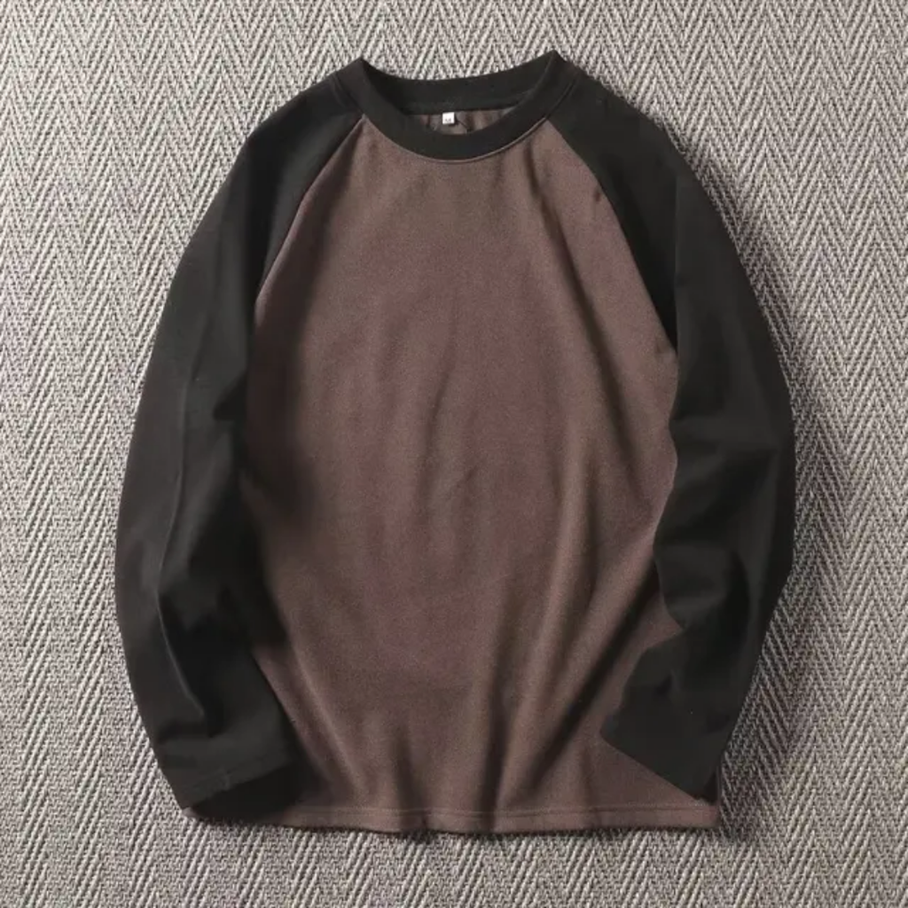 Playera Cuello Redondo Manga Larga