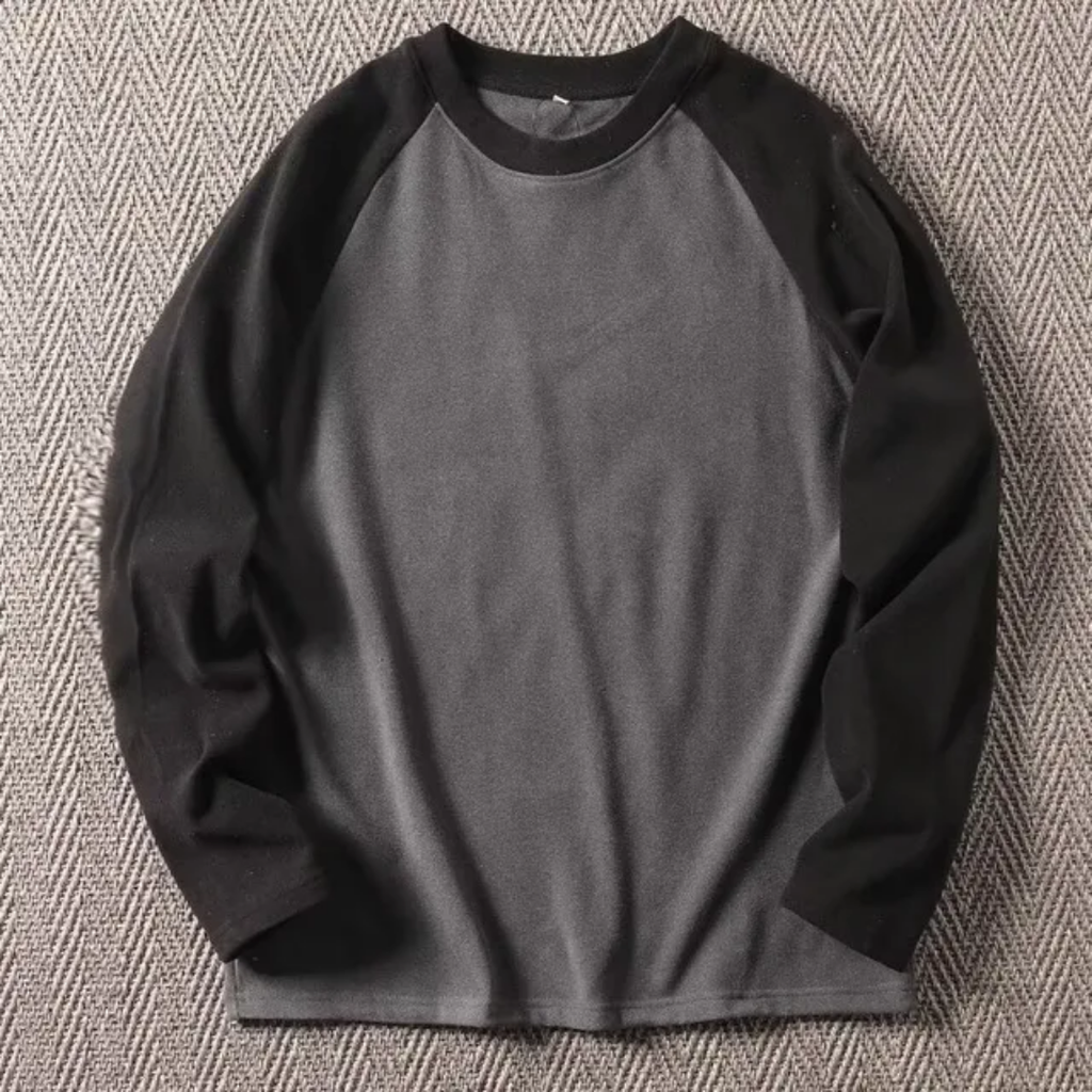 Playera Cuello Redondo Manga Larga