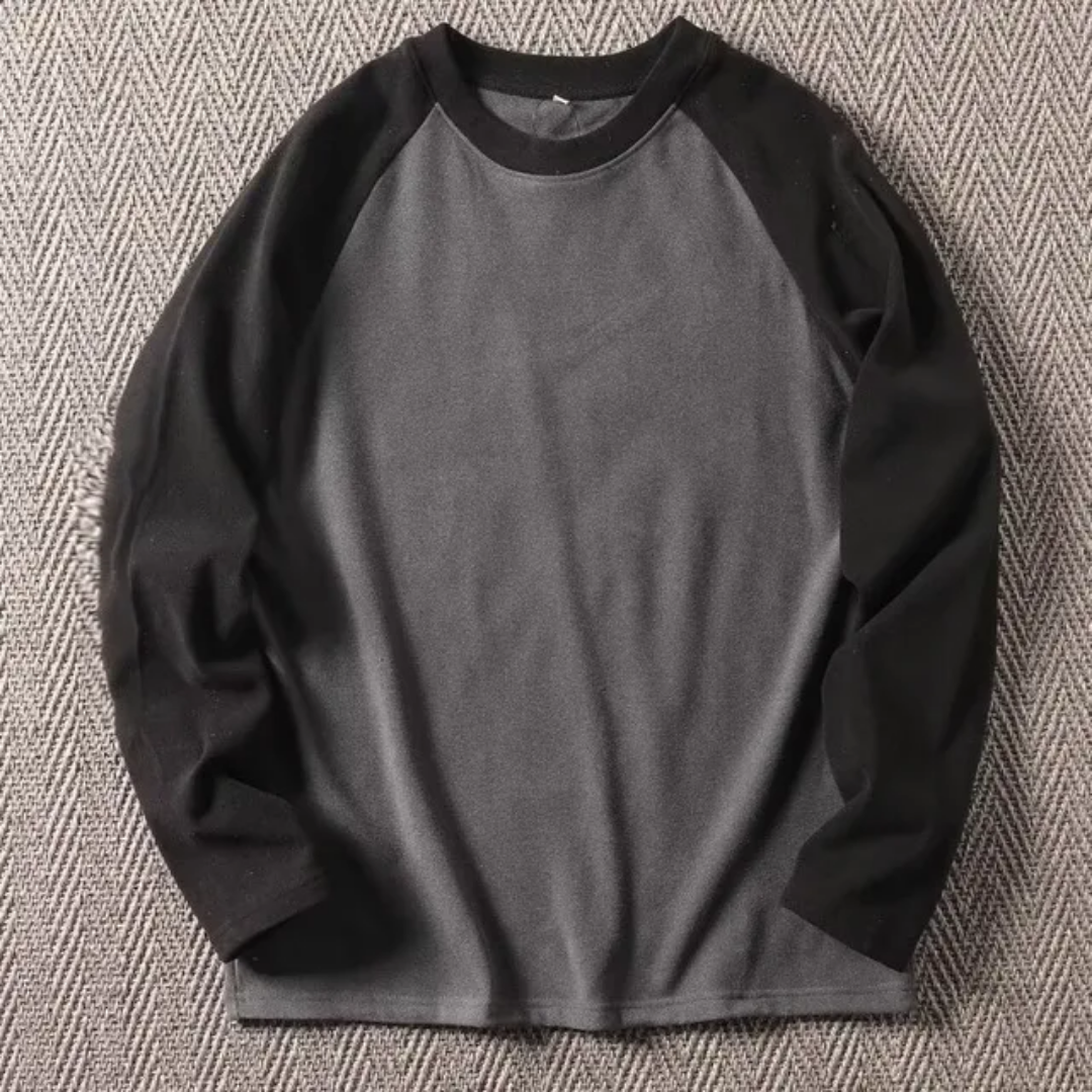 Playera Cuello Redondo Manga Larga