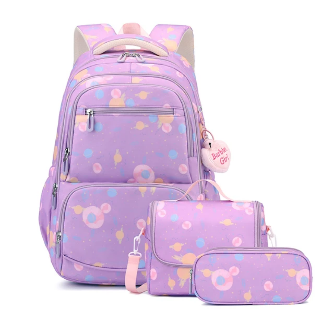 Mochila Escolar 3 Piezas