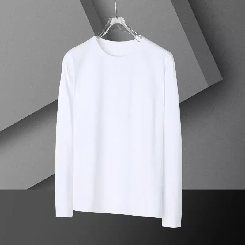Playera Cuello Redondo Manga Larga