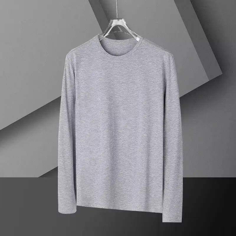 Playera Cuello Redondo Manga Larga
