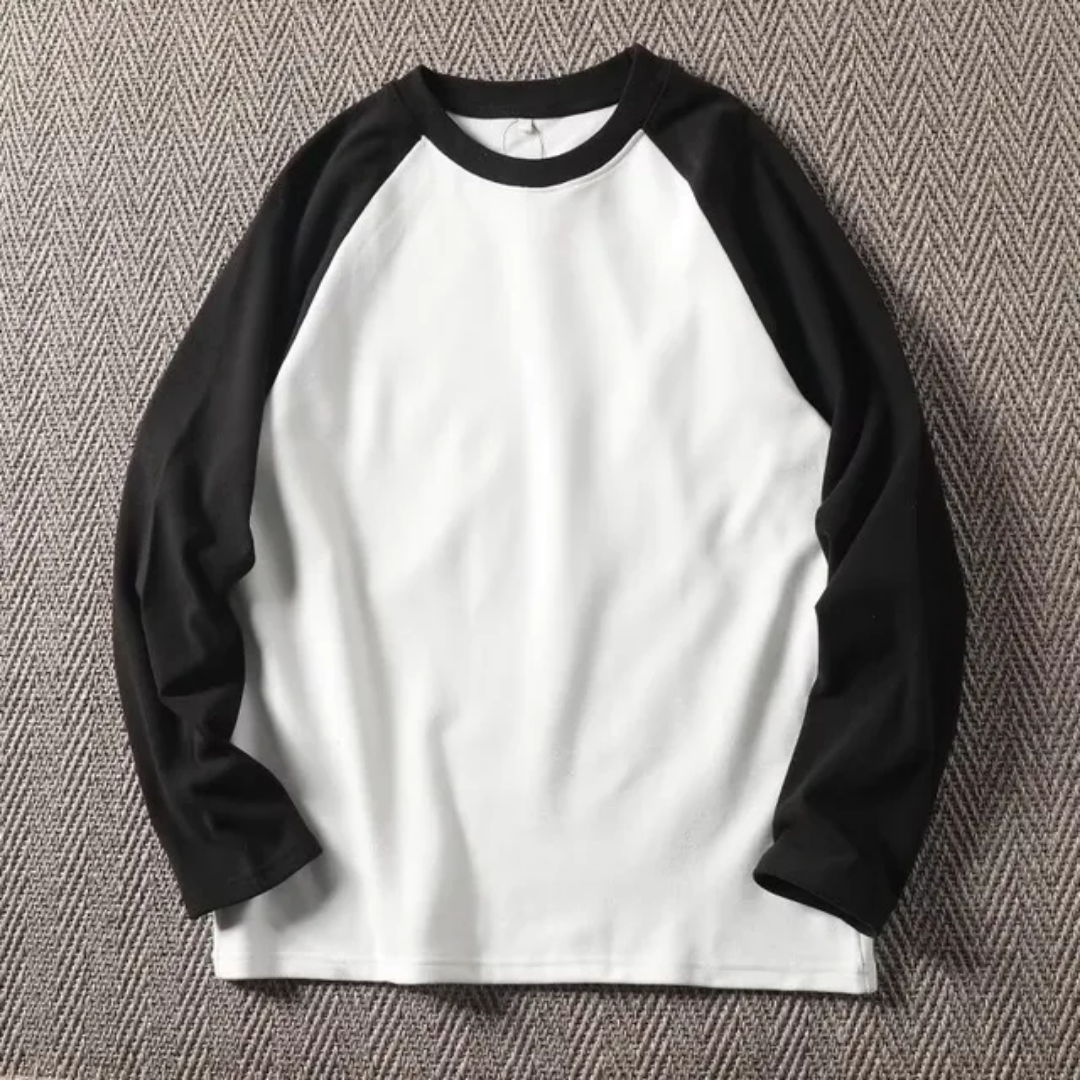 Playera Cuello Redondo Manga Larga