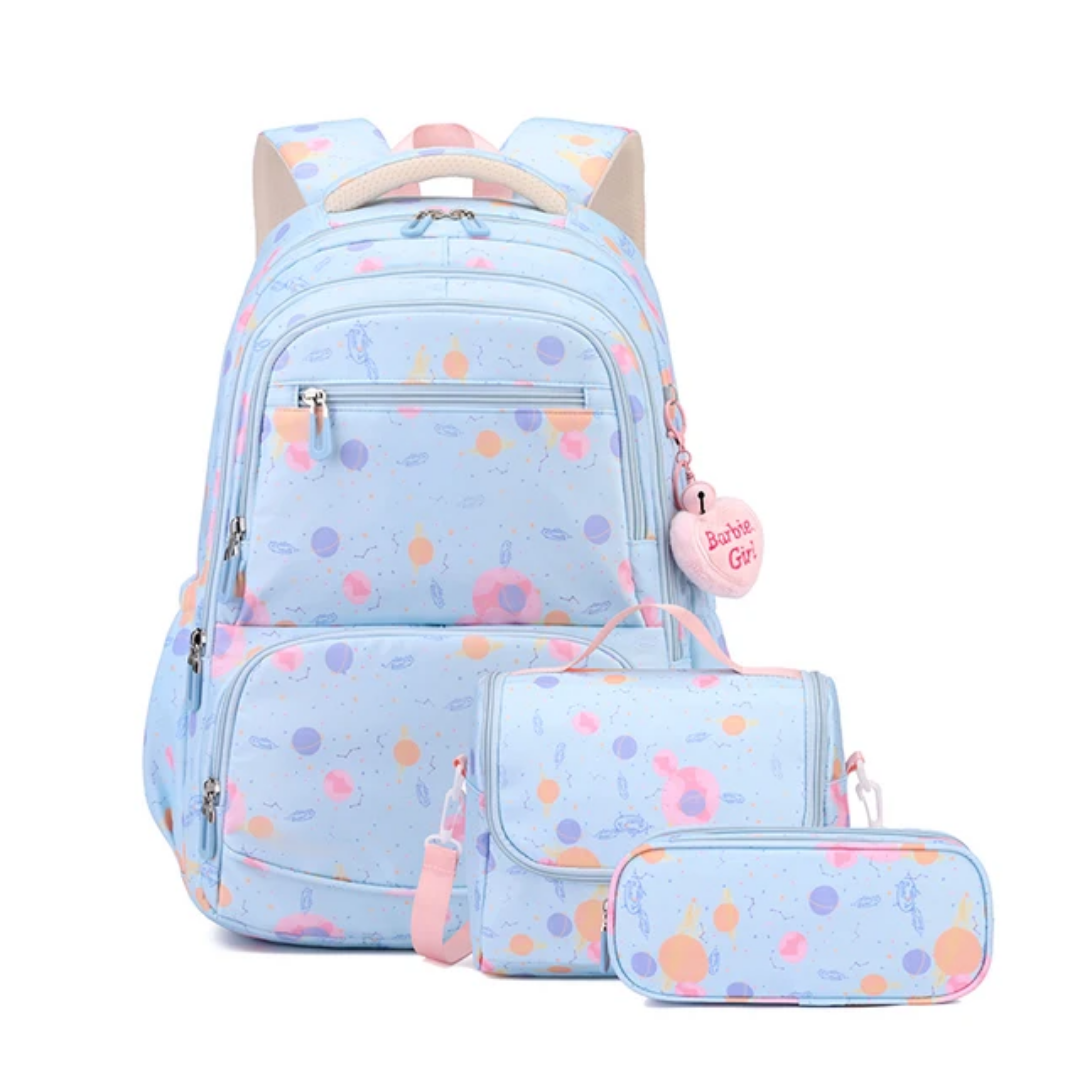 Mochila Escolar 3 Piezas