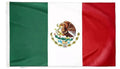 12 Bandera Mexicana 150cm x 240cm Poliéster