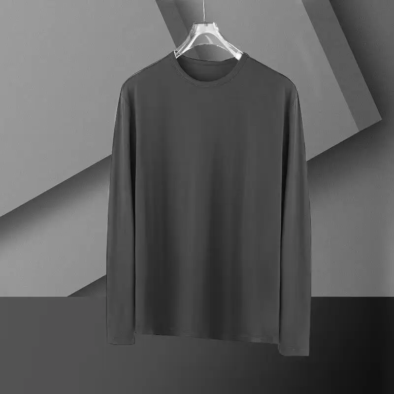 Playera Cuello Redondo Manga Larga