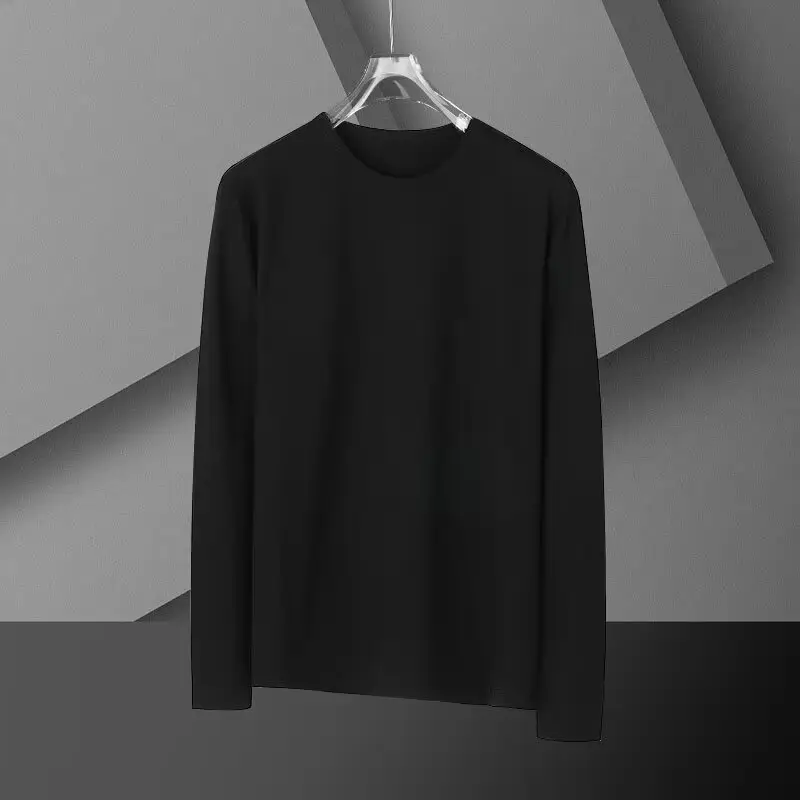 Playera Cuello Redondo Manga Larga