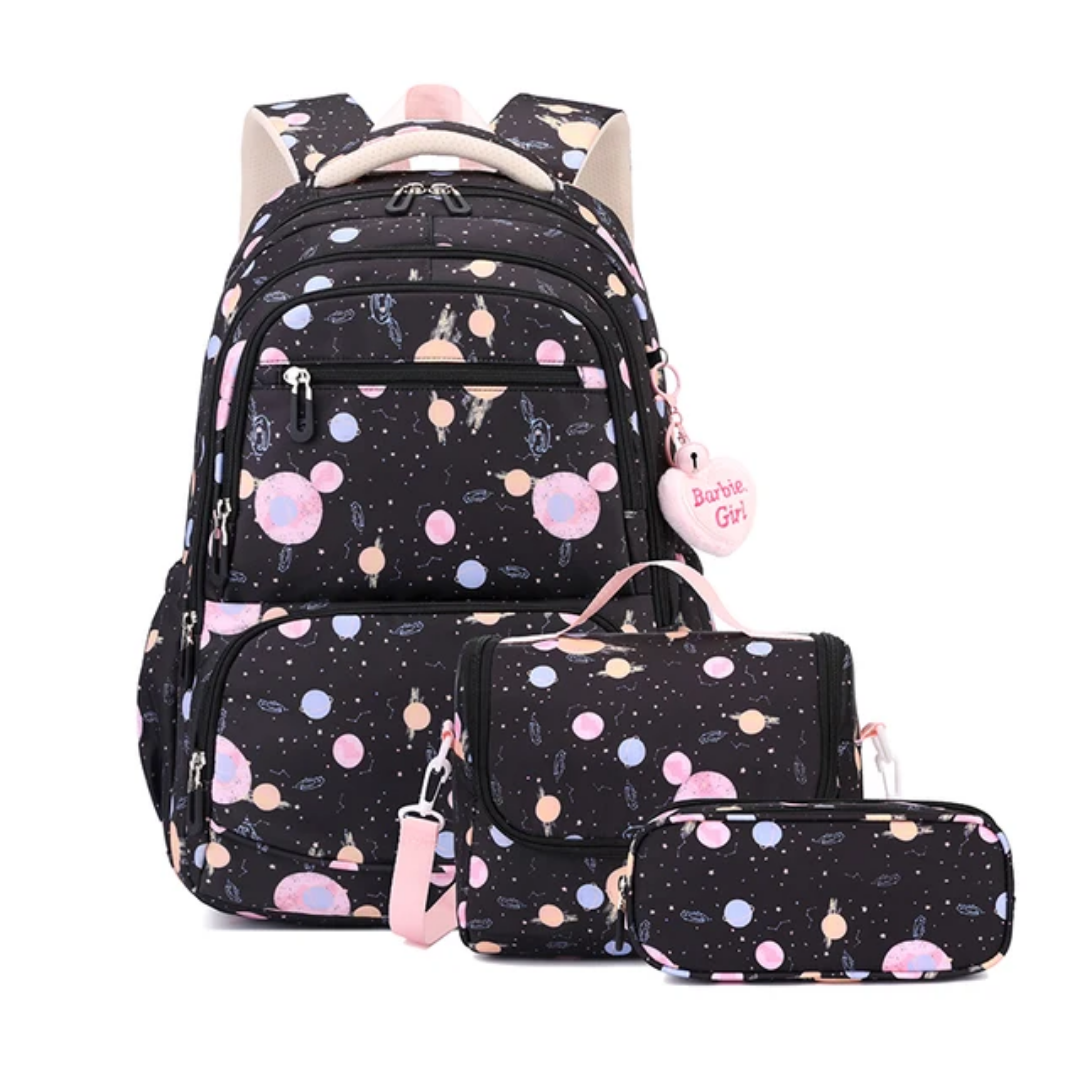 Mochila Escolar 3 Piezas